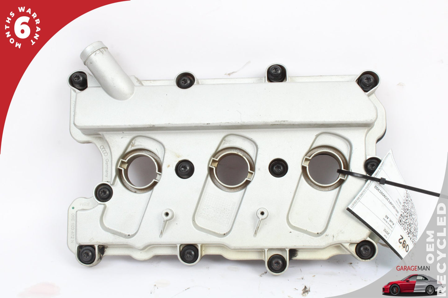 9-18 Right Side Audi A6 C7 Sedan Engine Cylinder Head Valve Cover 06E103472N