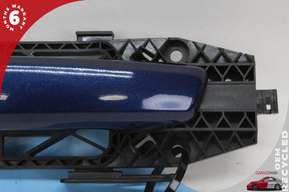 2015-2020 Audi A3 S3 RS3 Rear Right Side Exterior Door Handle Blue 8V0839885 OEM
