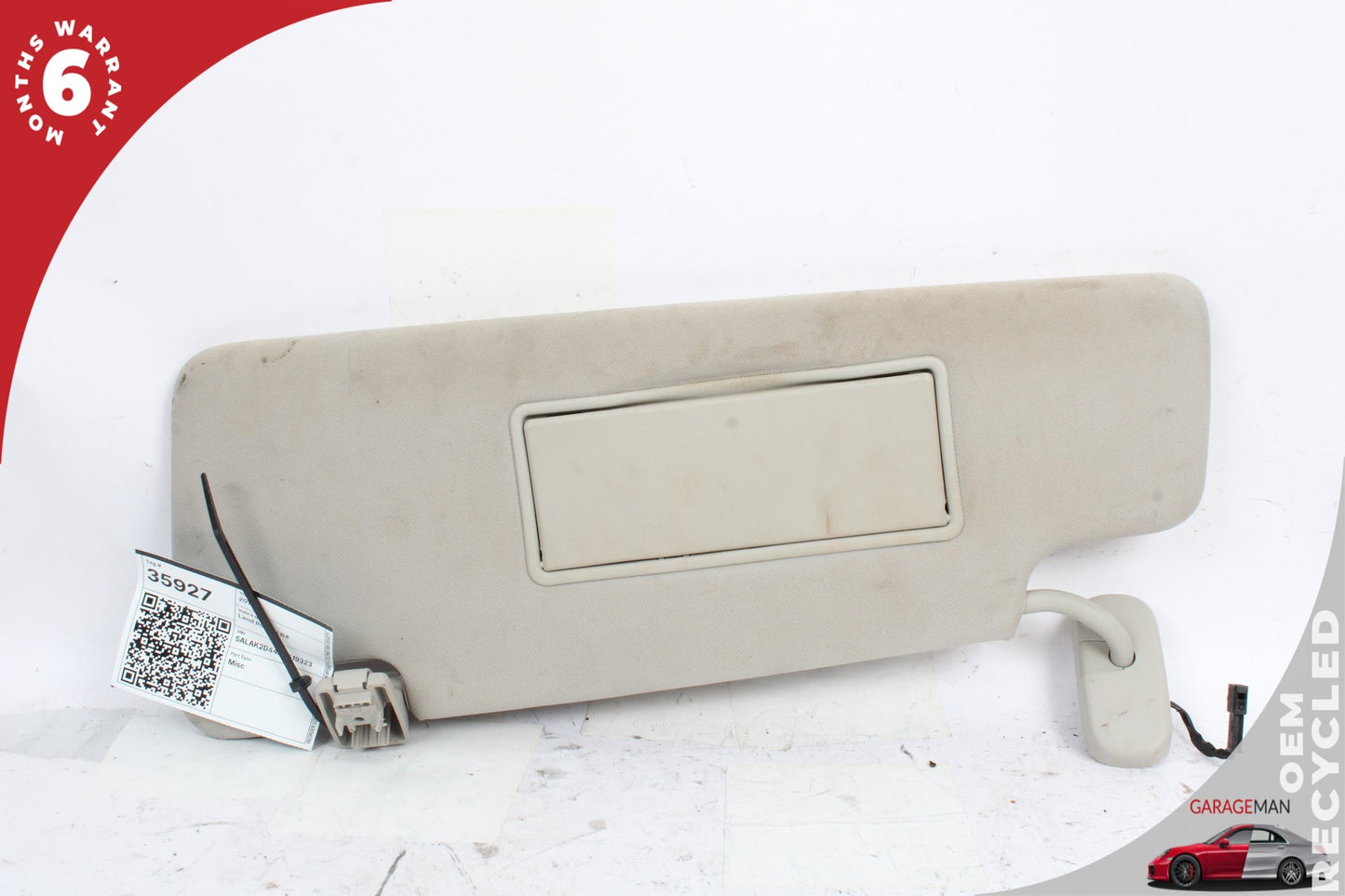 2010-2016 Land Rover LR4 SUV Left Driver Side Sun Visor LR013079 OEM