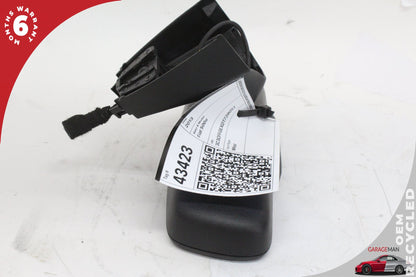 2012-2017 Fiat 500e Top Upper Rear View Mirror Black 34949799 OEM