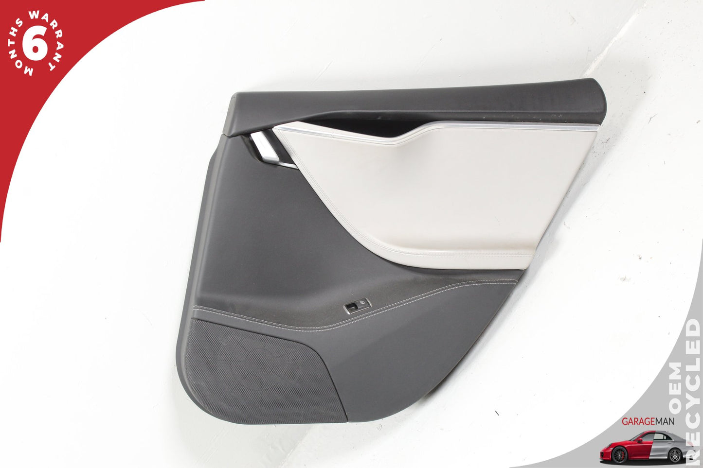2012-2020 Tesla Model S Right Rear Side Door Interior Trim Panel 100813300C OEM