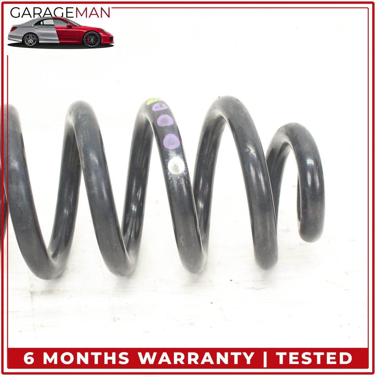 2016-2023 Mercedes X253 GLC300 SUV Rear Left and Right Side Coil Spring Set OEM