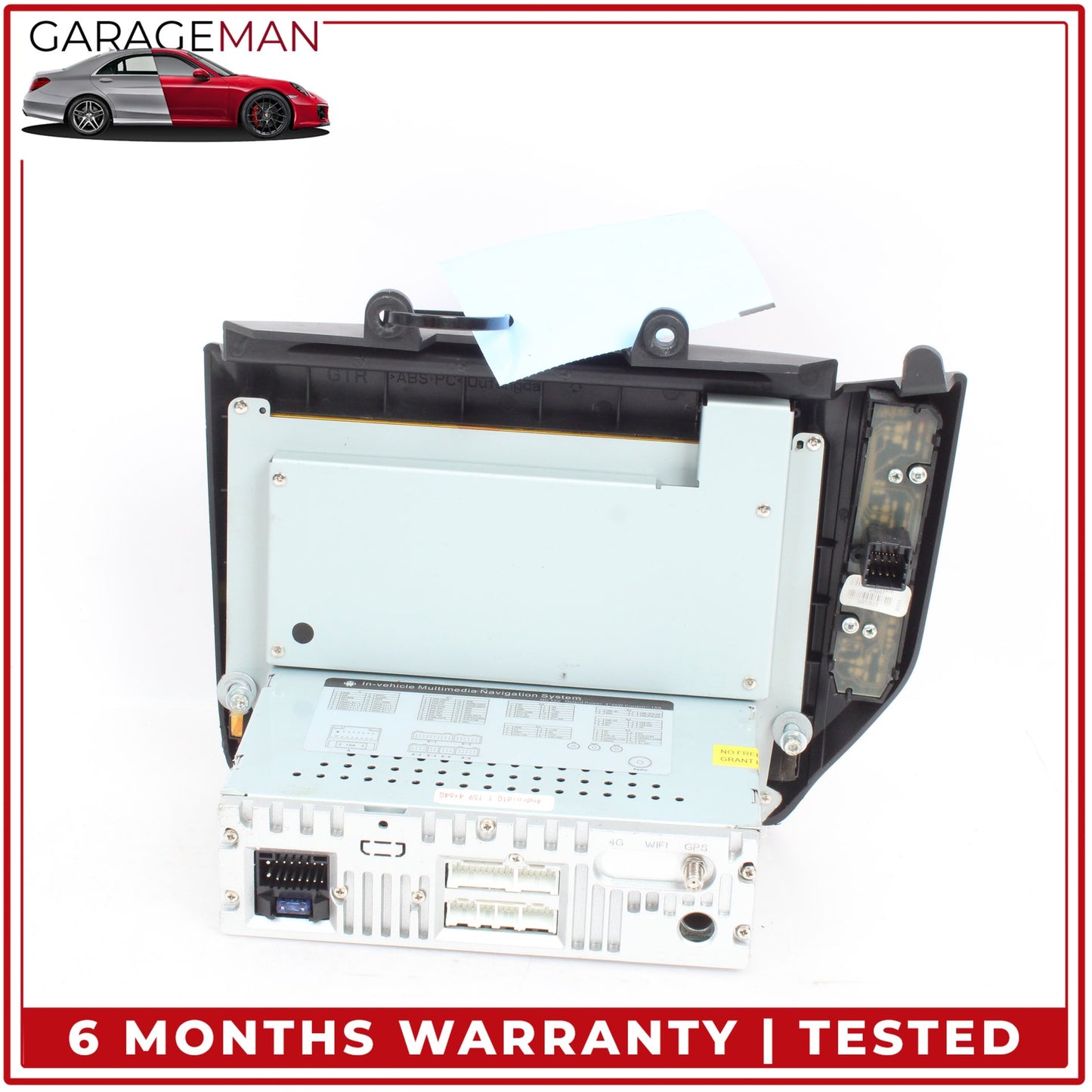 2008-2017 Maserati GranTurismo Dash Display Monitor w/ Traction Control Switch