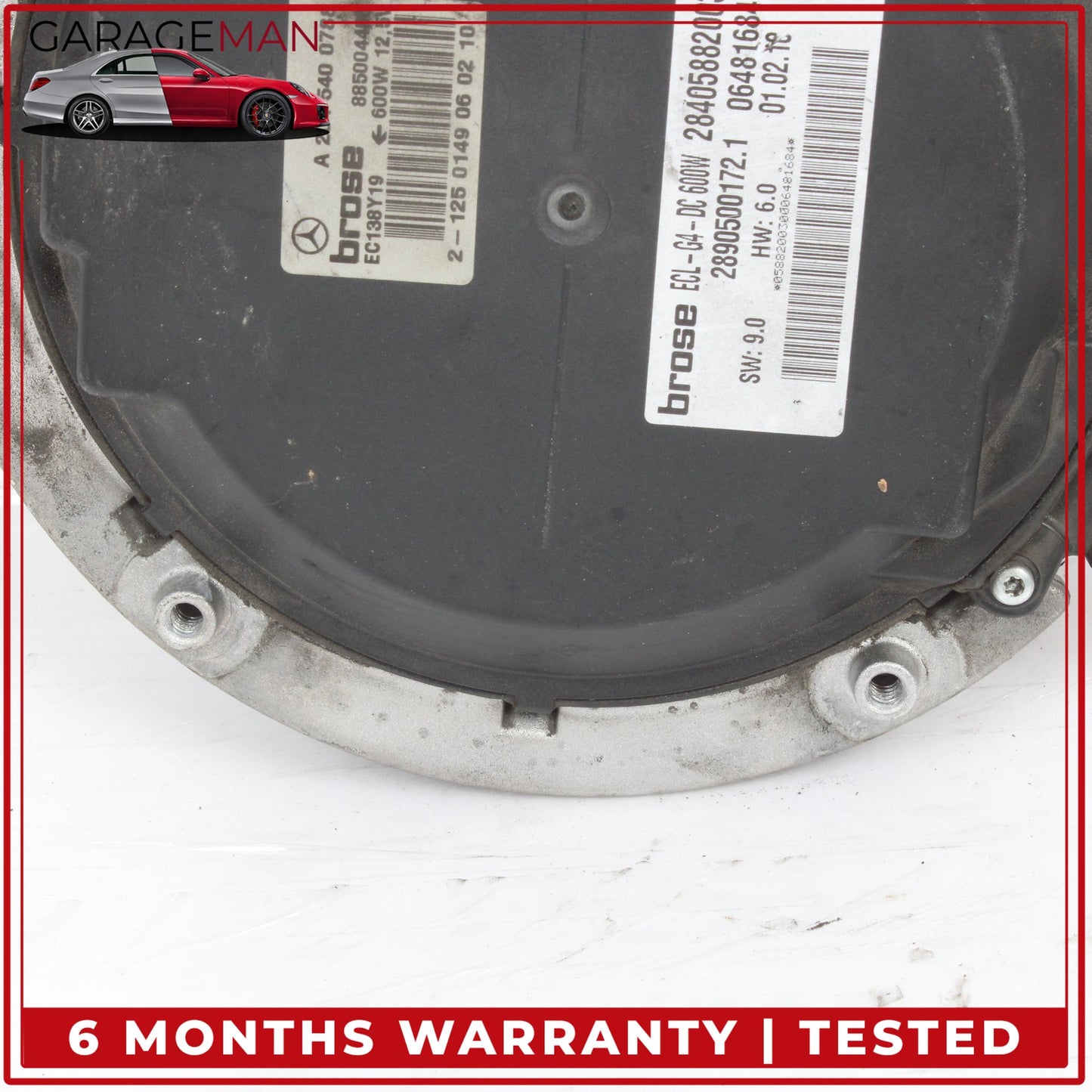 2008-2018 Mercedes R172 SLK350 E350 C300 C350 Radiator Cooling Fan Motor OEM
