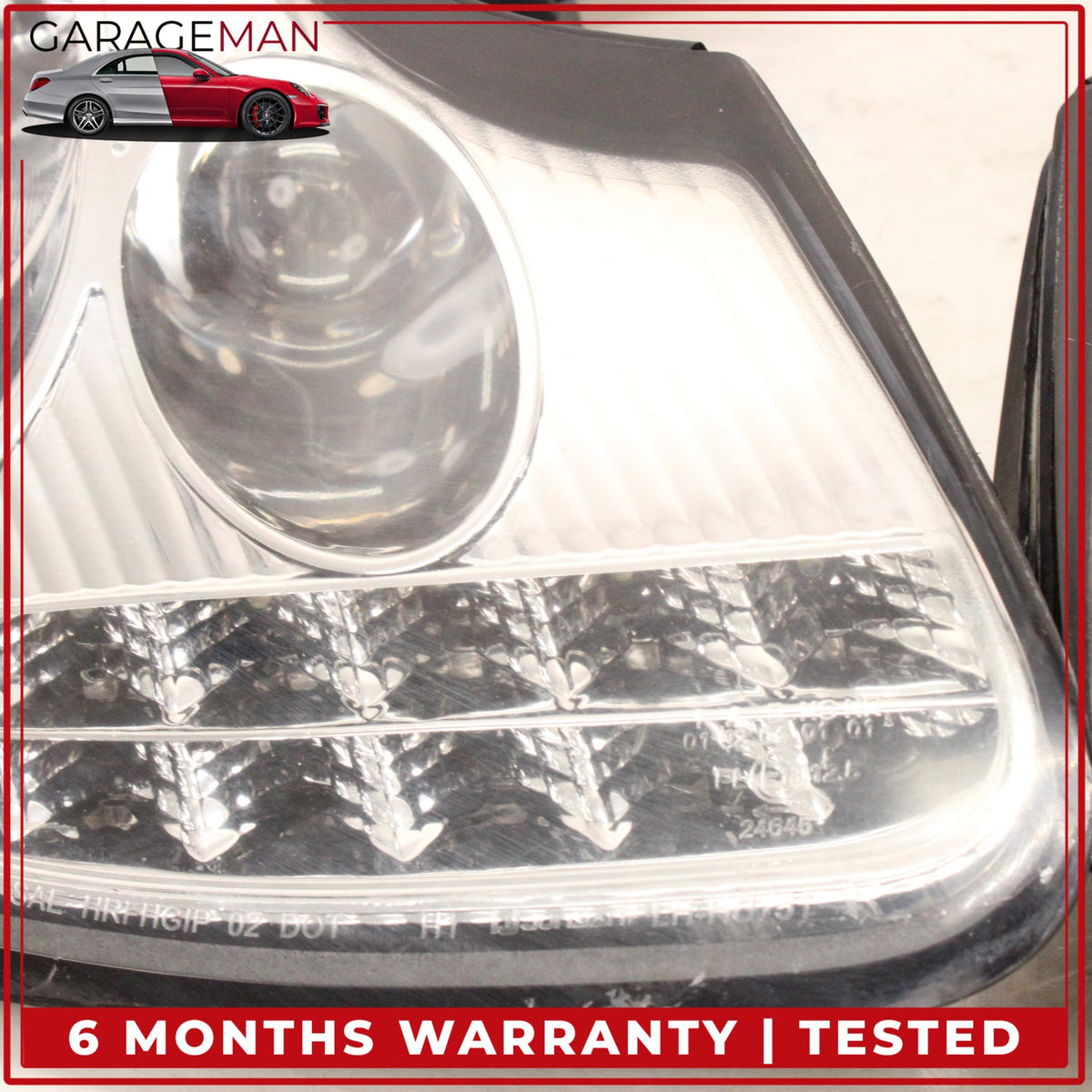 1997-2001 Porsche 911 Carrera 996 Front Left and Right Side Head Light Lamp Set
