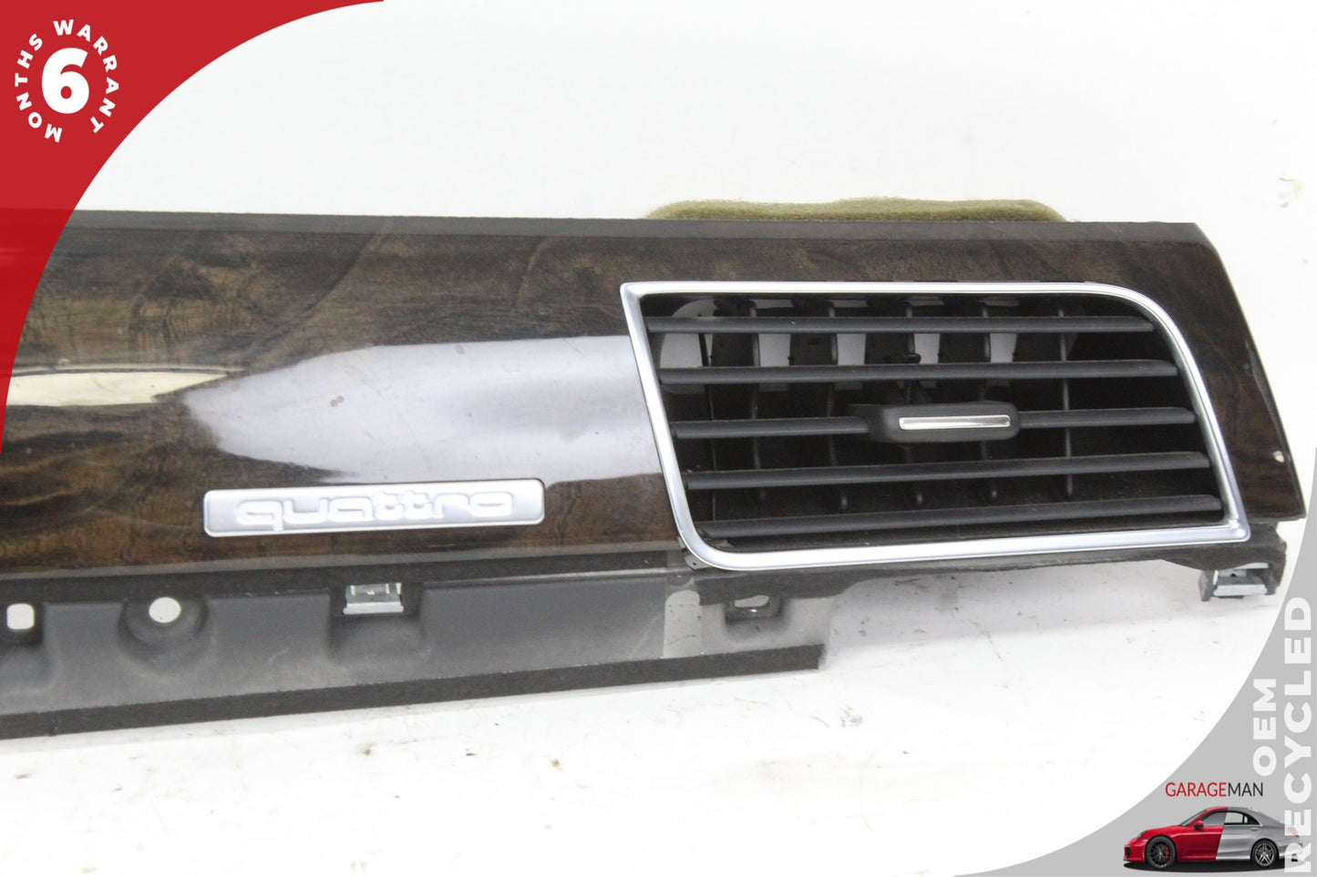 11-18 Audi A8 S8 Instrument Cluster Trim Cover Panel 4H1857212 Genuine