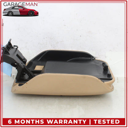 2011-2018 Porsche Cayenne 958 Front Center Console Armrest Lid Cover Beige OEM