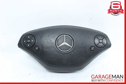 10-14 Mercedes W221 S550 S600 CL550 Steering Wheel Airbag Air Bag Black OEM