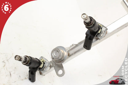 2005-2012 Mercedes W211 E350 SLK300 Fuel Injector Rail w/ Fuel Injectors OEM
