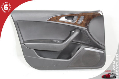 2012-2018 Audi A6 S6 Front Left Side Interior Door Panel 4G1867021 OEM