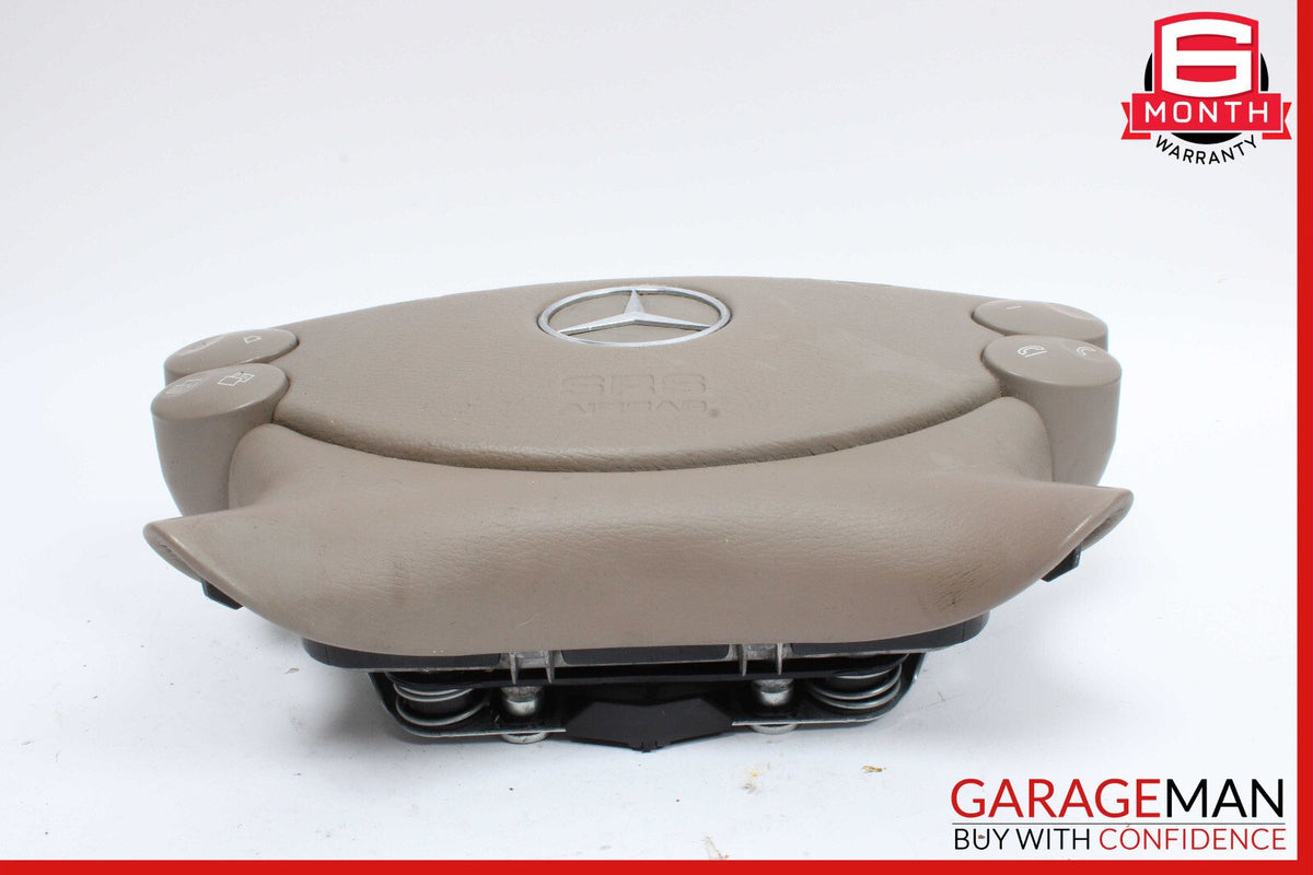 03-12 Mercedes SL500 E320 CLS500 G55 AMG Steering Wheel Airbag Air Bag Beige