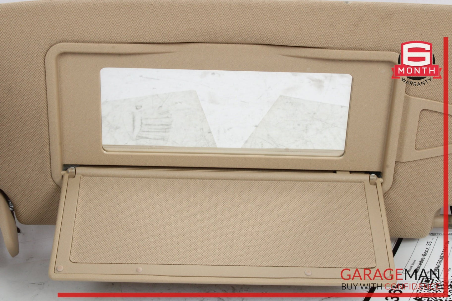 2007-2014 Mercedes W221 S550 Front Right Side Sun Visor Sunvisor 2218101210 OEM