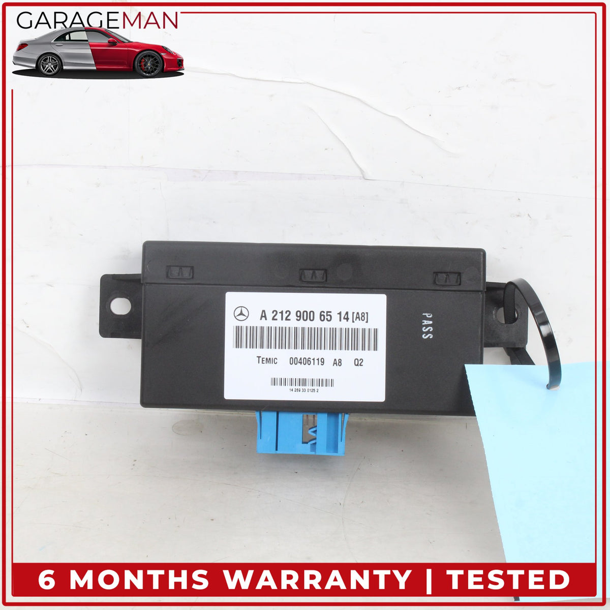 2010-2016 Mercedes W212 E350 Air Suspension Control Module Unit 2129006514 OEM