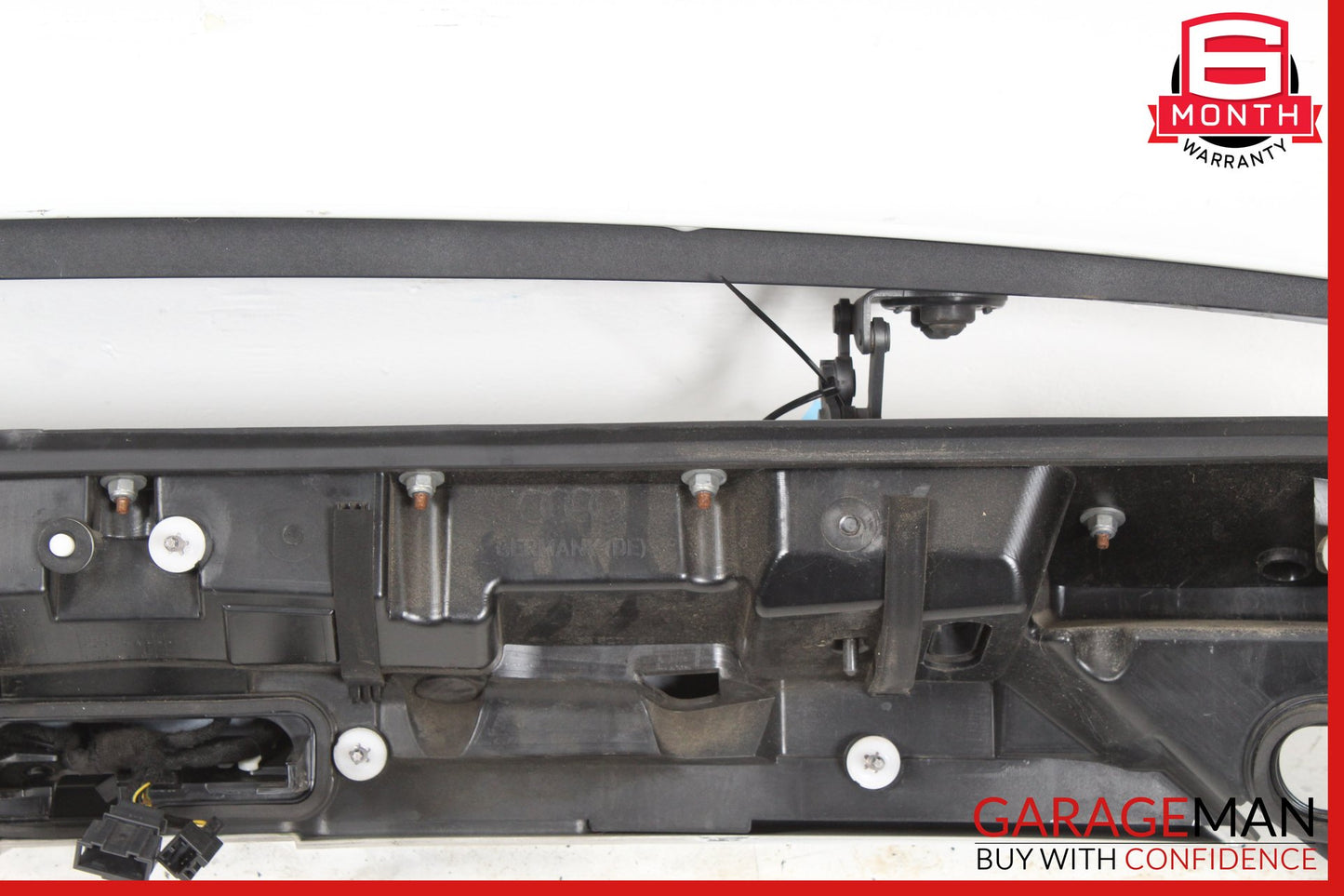 2012-2018 Audi S7 Rear Tailgate Trunk Lid Spoiler Assembly White 4G8827086D OEM