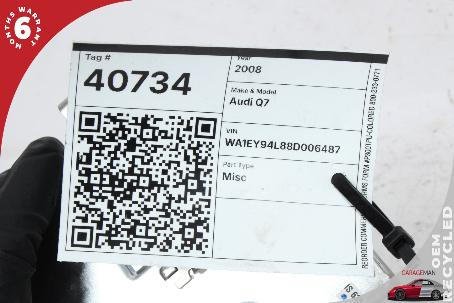 2007-2009 Audi Q7 SUV Multimedia MMI Control Module Unit 4E0035729 Genuine