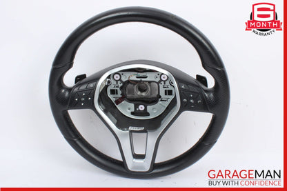 2012-2018 Mercedes-Benz E250 W212 Steering Wheel Black w/ Paddle Shifters OEM