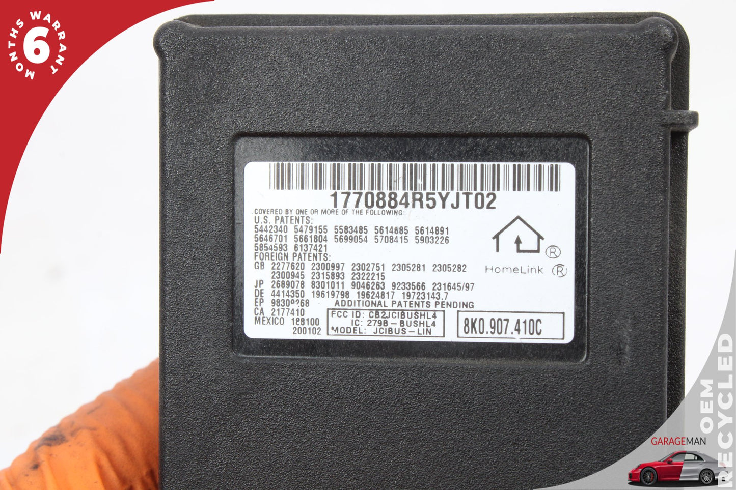 2011-2018 Porsche Cayenne 958 HomeLink Garage Door Opener Module 8K0907410C OEM