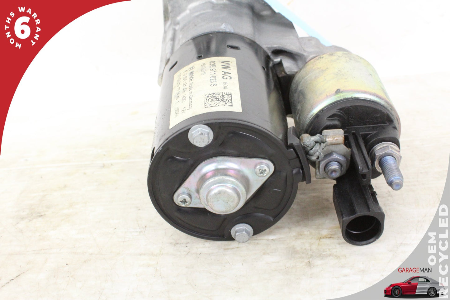 2011-2018 Audi A3 S3 TT TTS Quattro 12V Engine Starter Motor Bosch 02E911023S