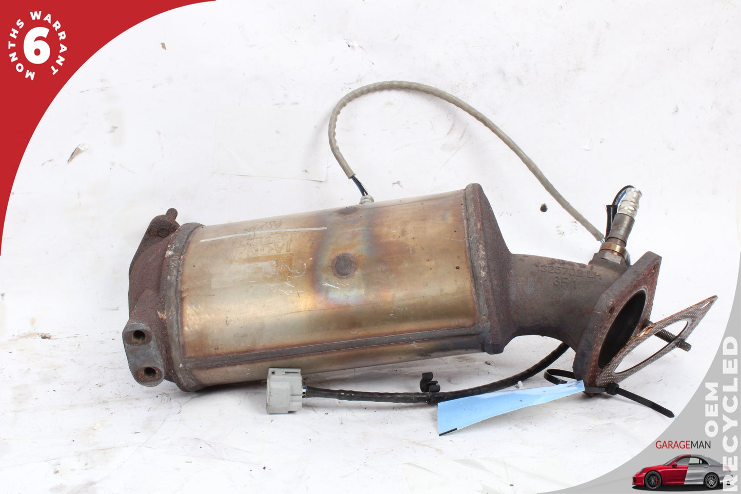 2003-2006 Jaguar XK8 X100 Left and Right Side Exhaust Downpipe 3W835E212AD OEM