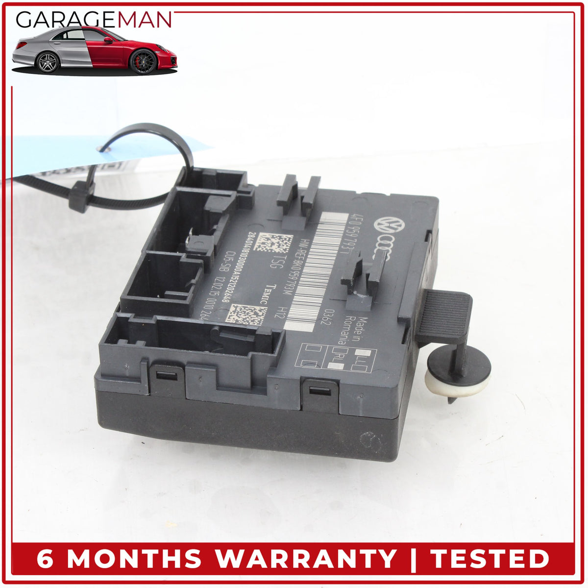 2010-2015 Audi Q7 Front Left Driver Side Door Control Module Unit 4F0959793T OEM