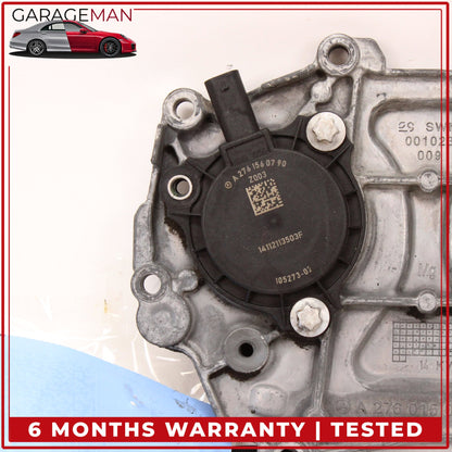 2012-2018 Mercedes W212 E400 Engine Timing Chain Cover Plate 2760150201 OEM