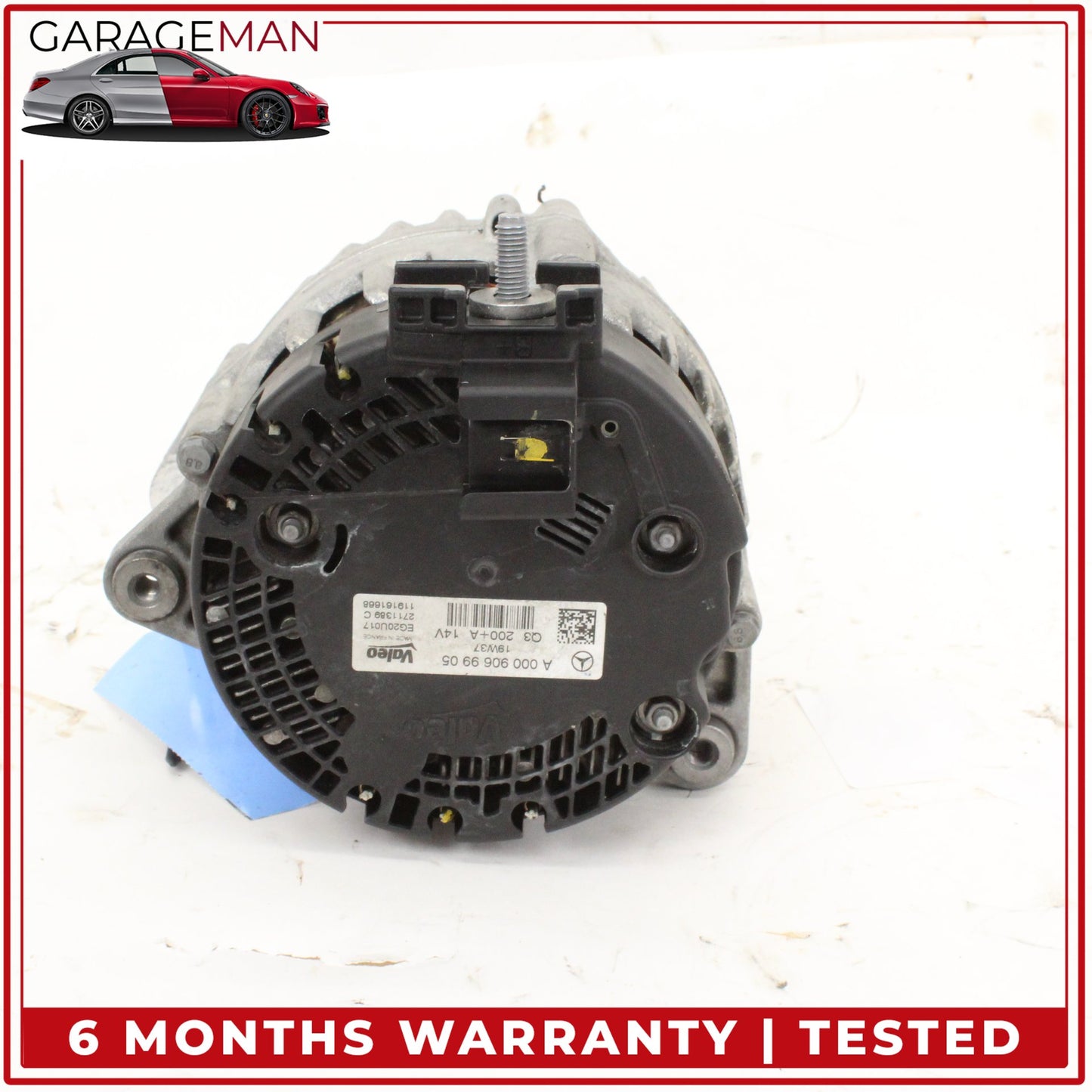 2019-2023 Mercedes W205 C300 GLC300 Engine Alternator Generator 0009069905 OEM