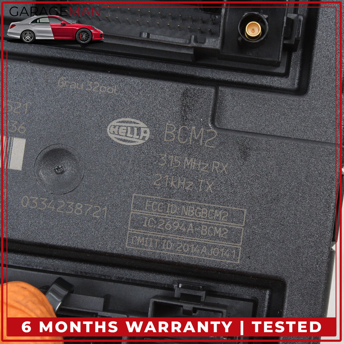 2011-2018 Audi A8 A7 A6 S6 S7 S8 Body Comfort Control Module Unit BCM OEM