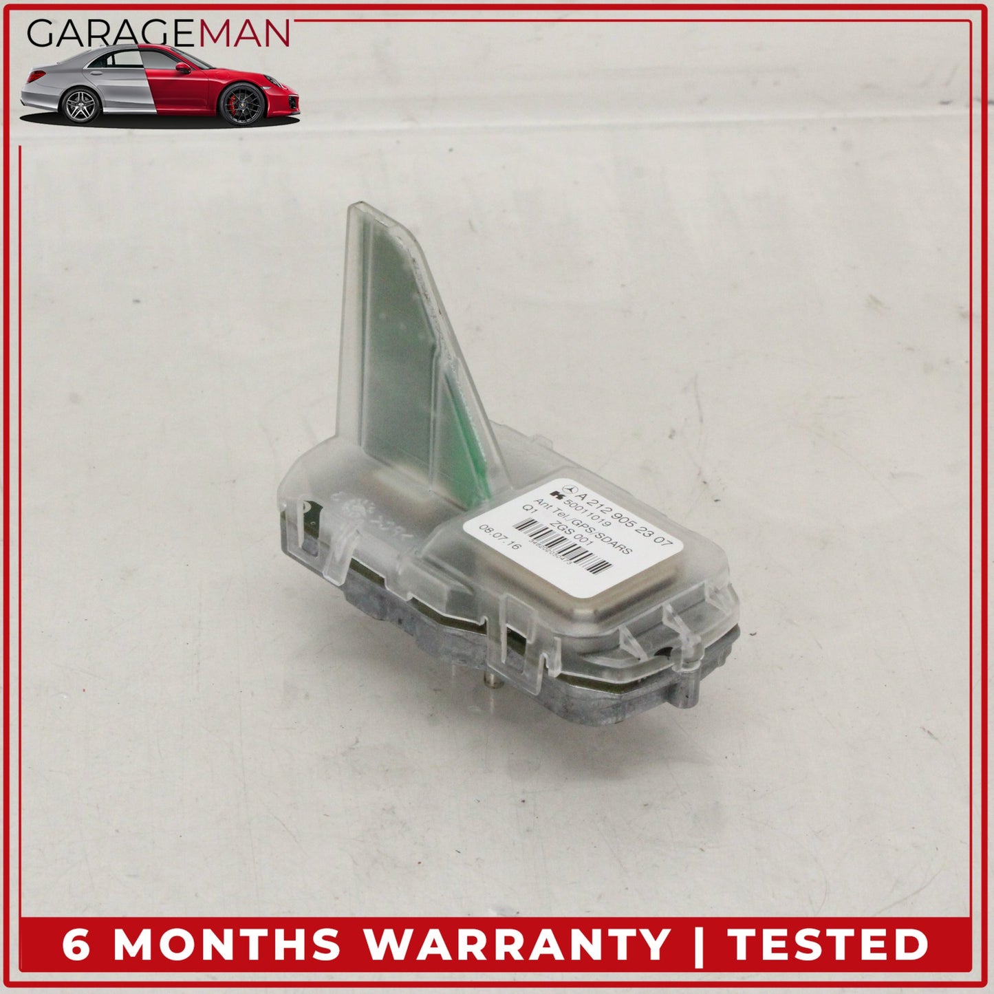 2014-2020 Mercedes W222 S550e Roof Shark Fin Antenna Module 2129052307 OEM
