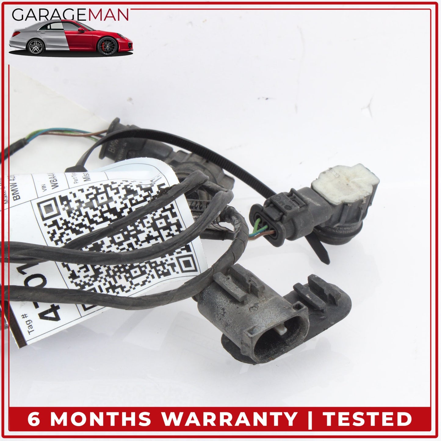 2014-2020 BMW 428i F36 Front Bumper Parking Sensors w/ Wire Harness 9337191 OEM