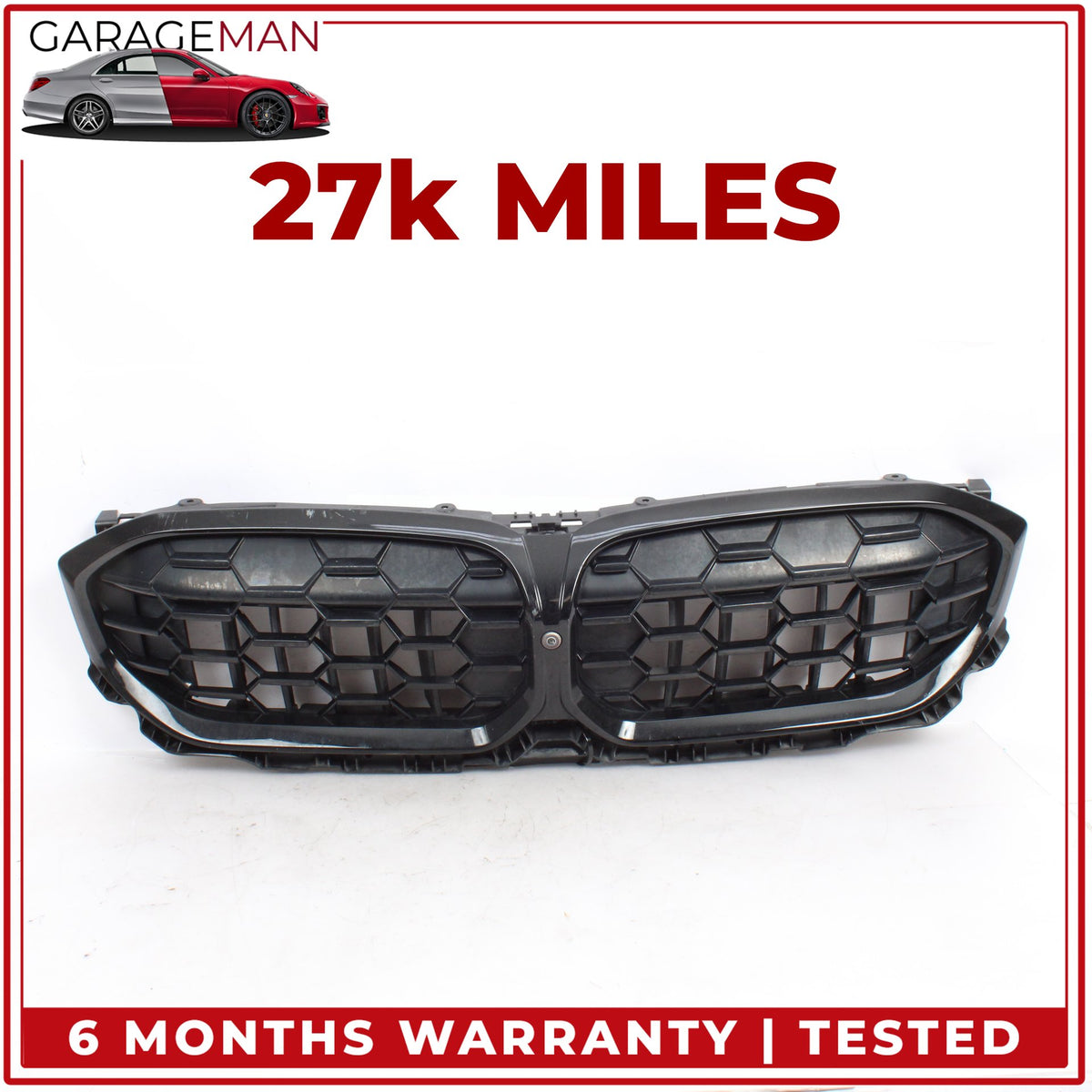 2022-2025 BMW M340i G20 Front Bumper Grille Air Shutter w/ Camera 5A2DB49 OEM