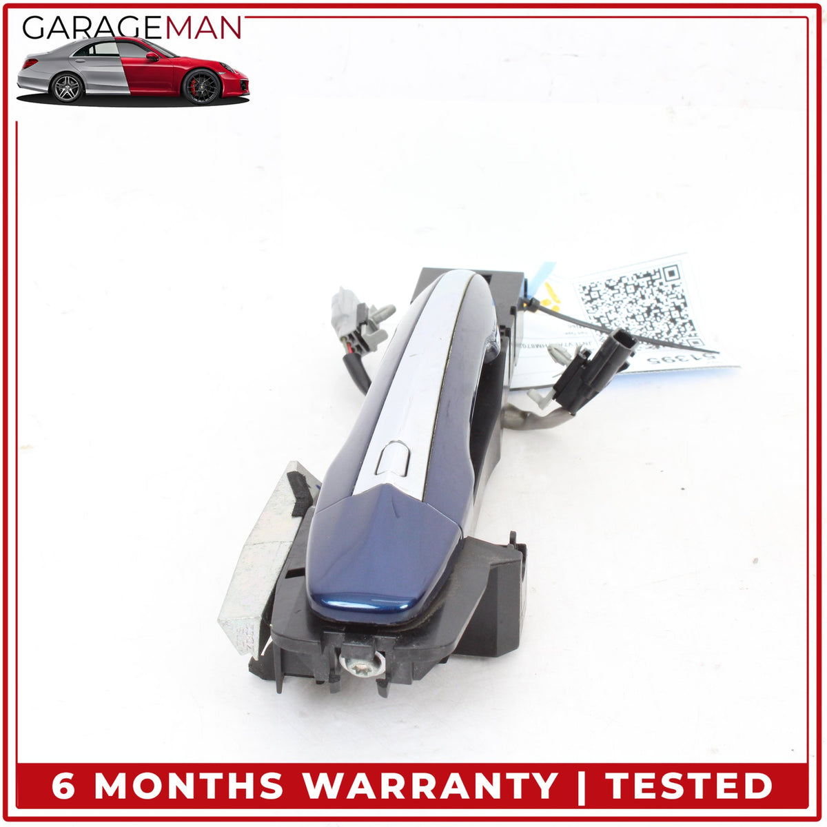 2014-2024 Infiniti Q50 V37 Front Right Side Exterior Door Handle Blue OEM