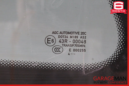 2014-2016 Porsche Cayman 981 Rear Right Side Quarter Window Glass 98154311205