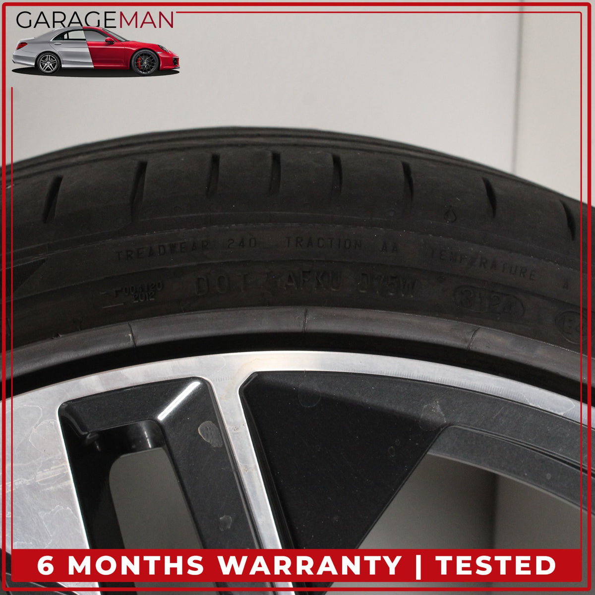 2017-2024 Audi A5 S5 Front or Rear Wheel Rim w/ Continental Tire 9JX20H2ET34 OEM
