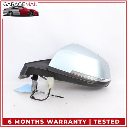 2014-2021 BMW i3 I01 Front Left Side Door Rear View Mirror Heated Silver OEM