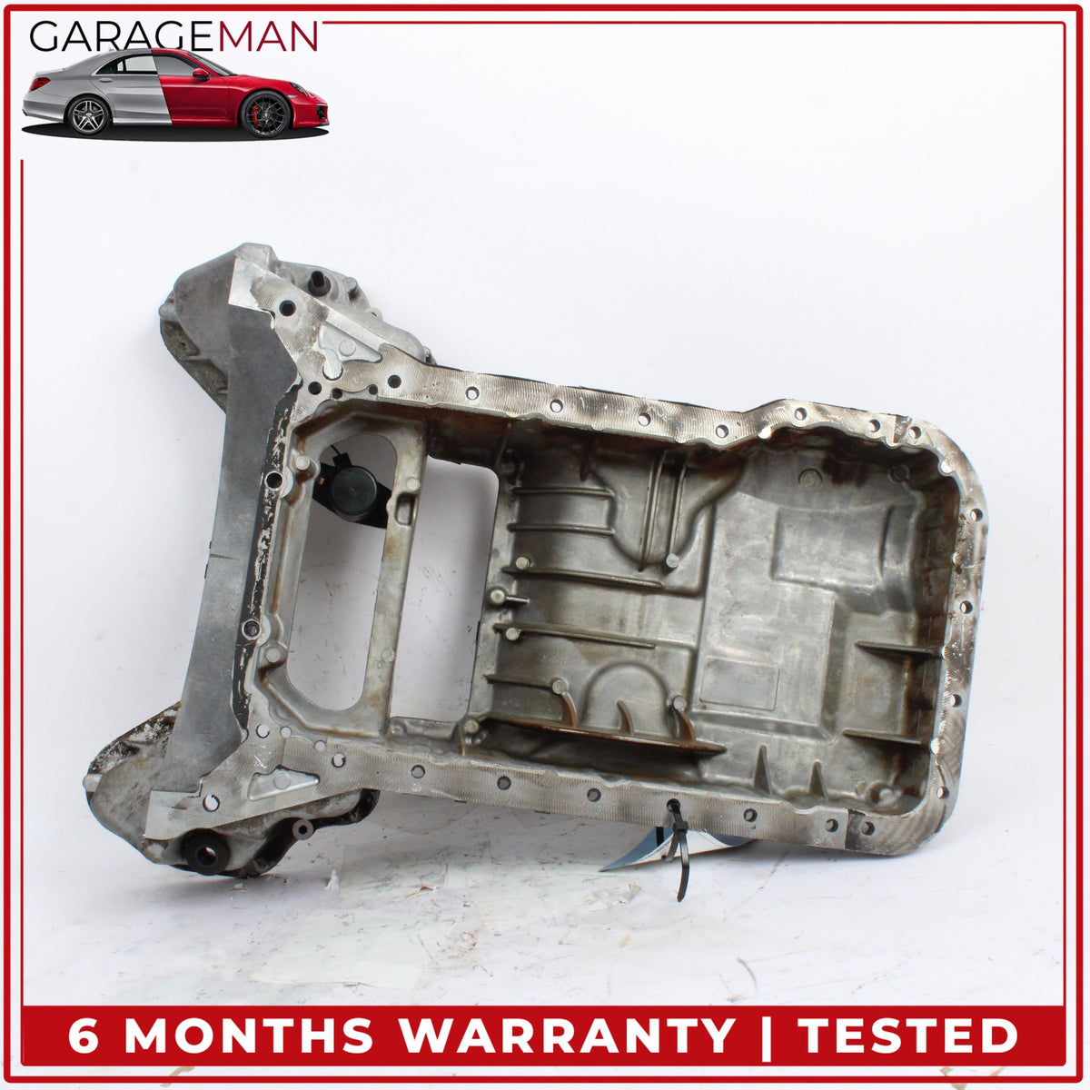 2005-2011 Mercedes W211 E350 Engine Upper Oil Sump Baffle Pan 2720142102 OEM