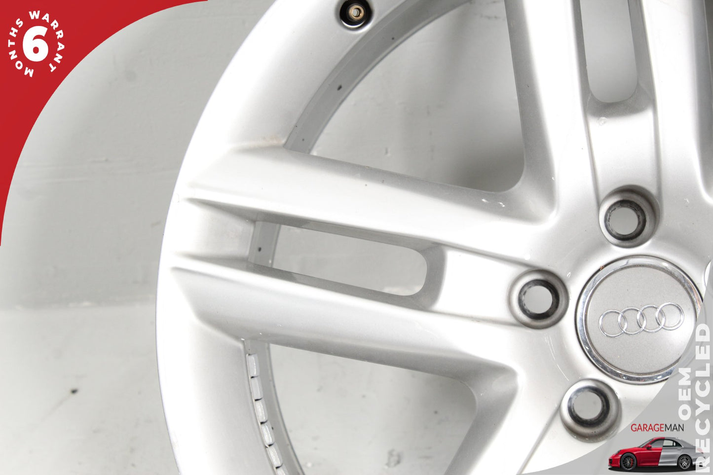 2012-2018 Audi A6 C7 8.5 x 19 19" Wheel Rim Twin 5 Spoke 4G0601025BQ OEM