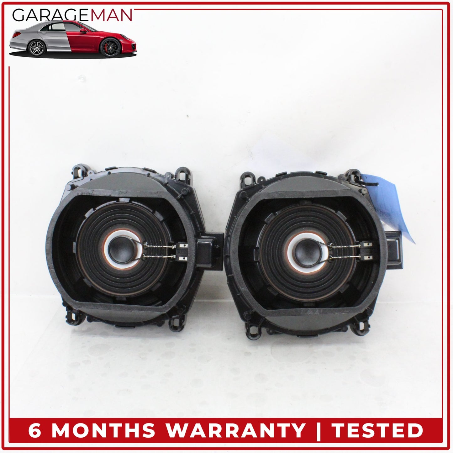 2011-2018 BMW X3 X5 Front Left and Right Underseat Subwoofer Speaker Set OEM
