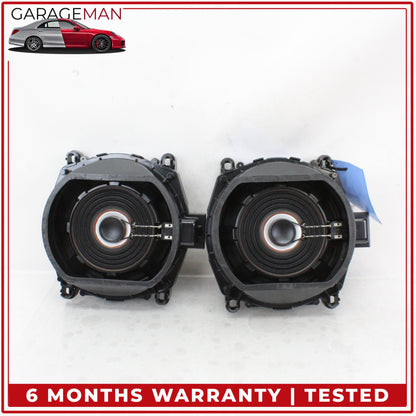 2011-2018 BMW X3 X5 Front Left and Right Underseat Subwoofer Speaker Set OEM