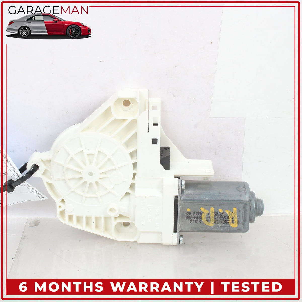 2011-2018 Audi A8 S8 Front Left or Rear Right Side Window Regulator Motor OEM