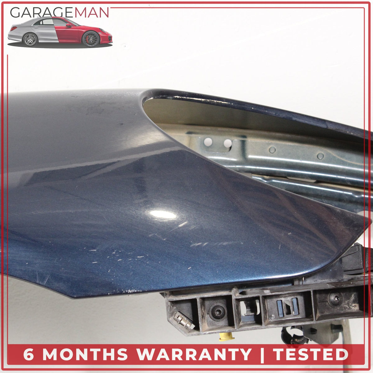 2010-2013 Porsche Panamera 970 Front Right Fender Panel Dark Blue Metallic OEM