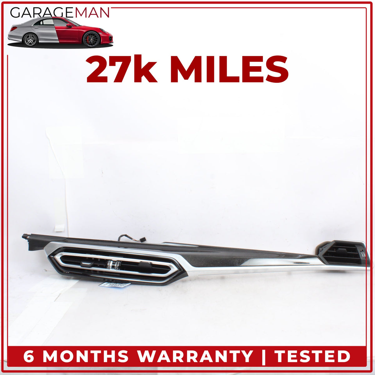 2019-2025 BMW M340i G20 Dash Center & Right Side AC A/C Air Vent Panel Wood OEM