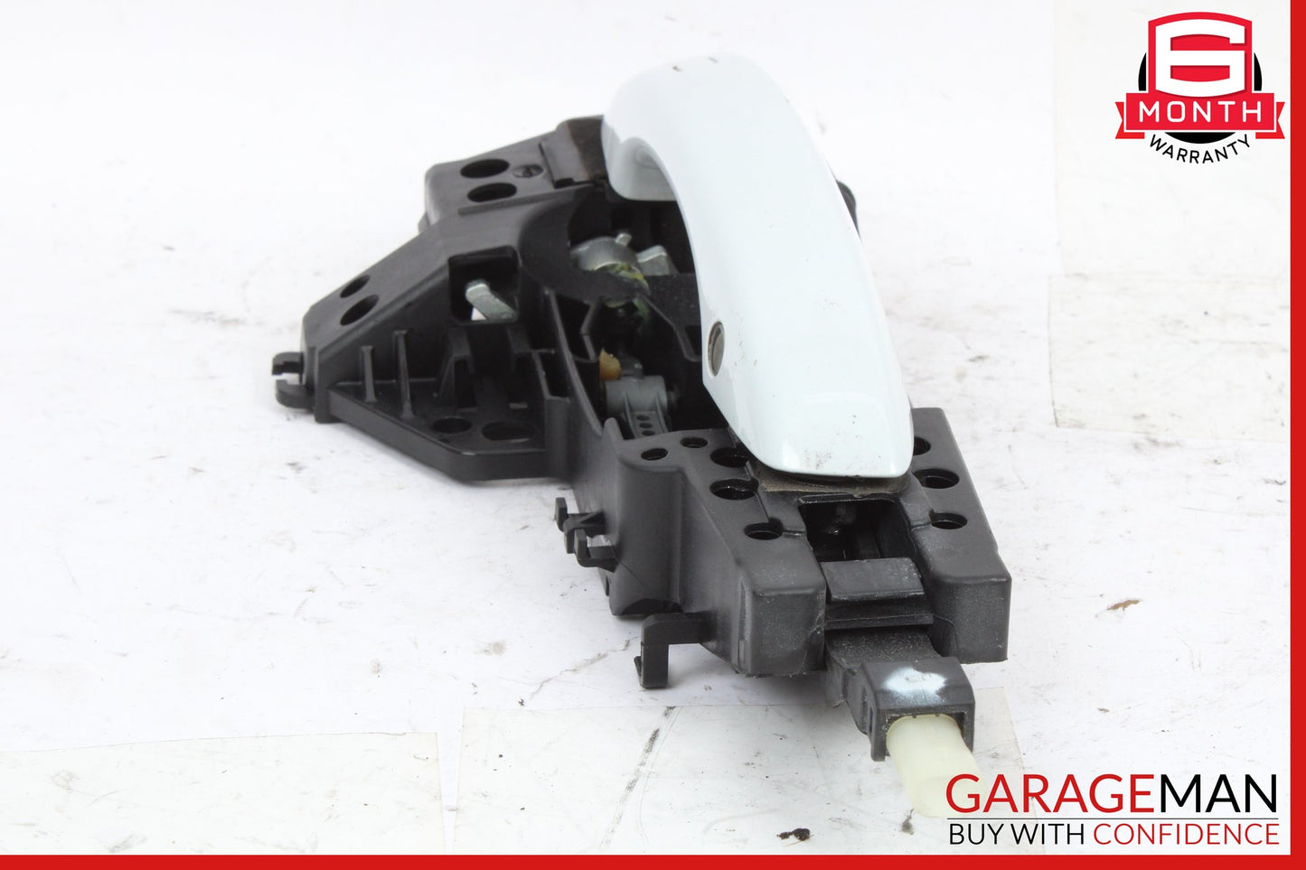 2012-2018 Audi S7 Rear Right Side Exterior Door Handle White 4H0837886 OEM