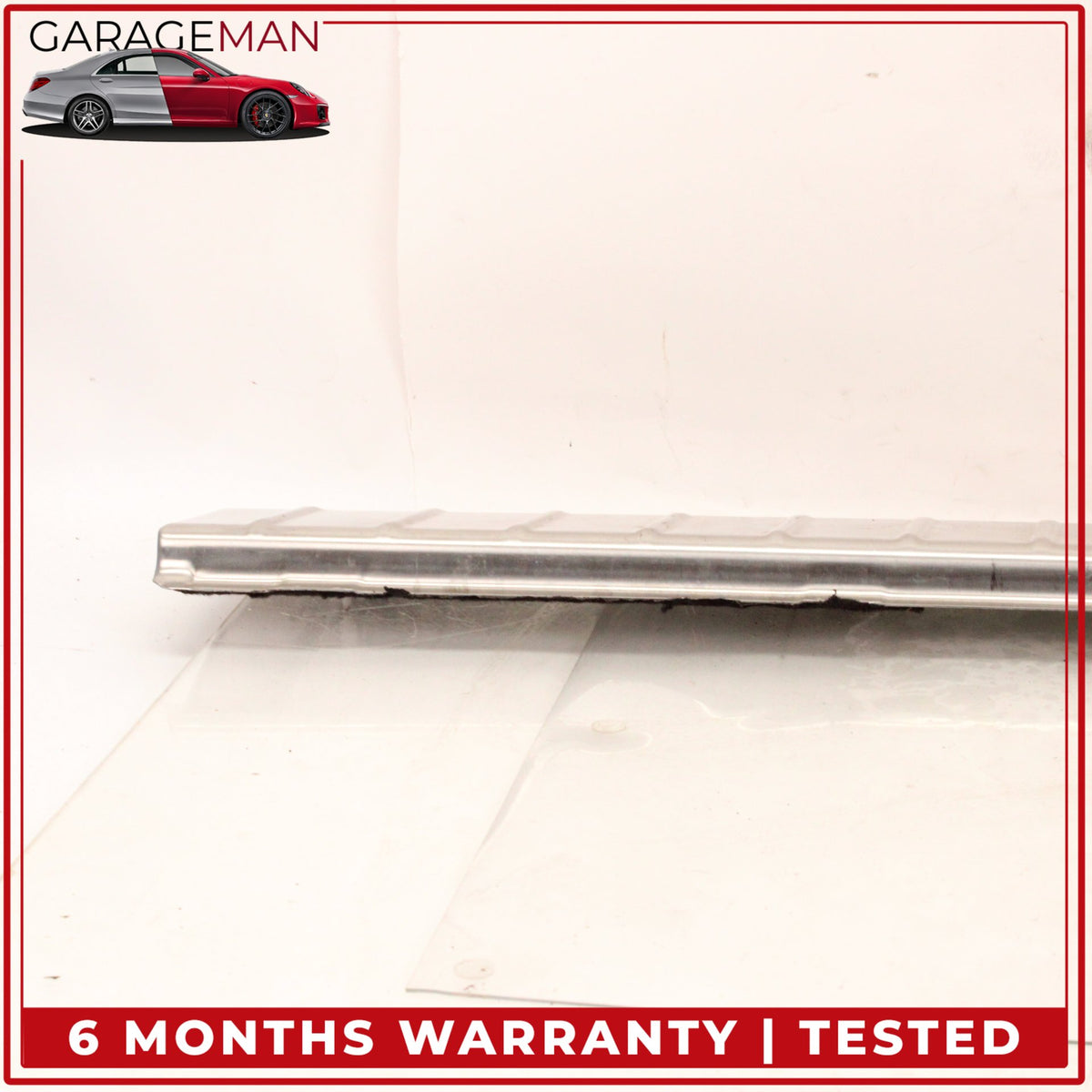 2003-2010 Porsche Cayenne 955 957 Rear Trunk Cargo Sill Scuff Plate Chrome OEM