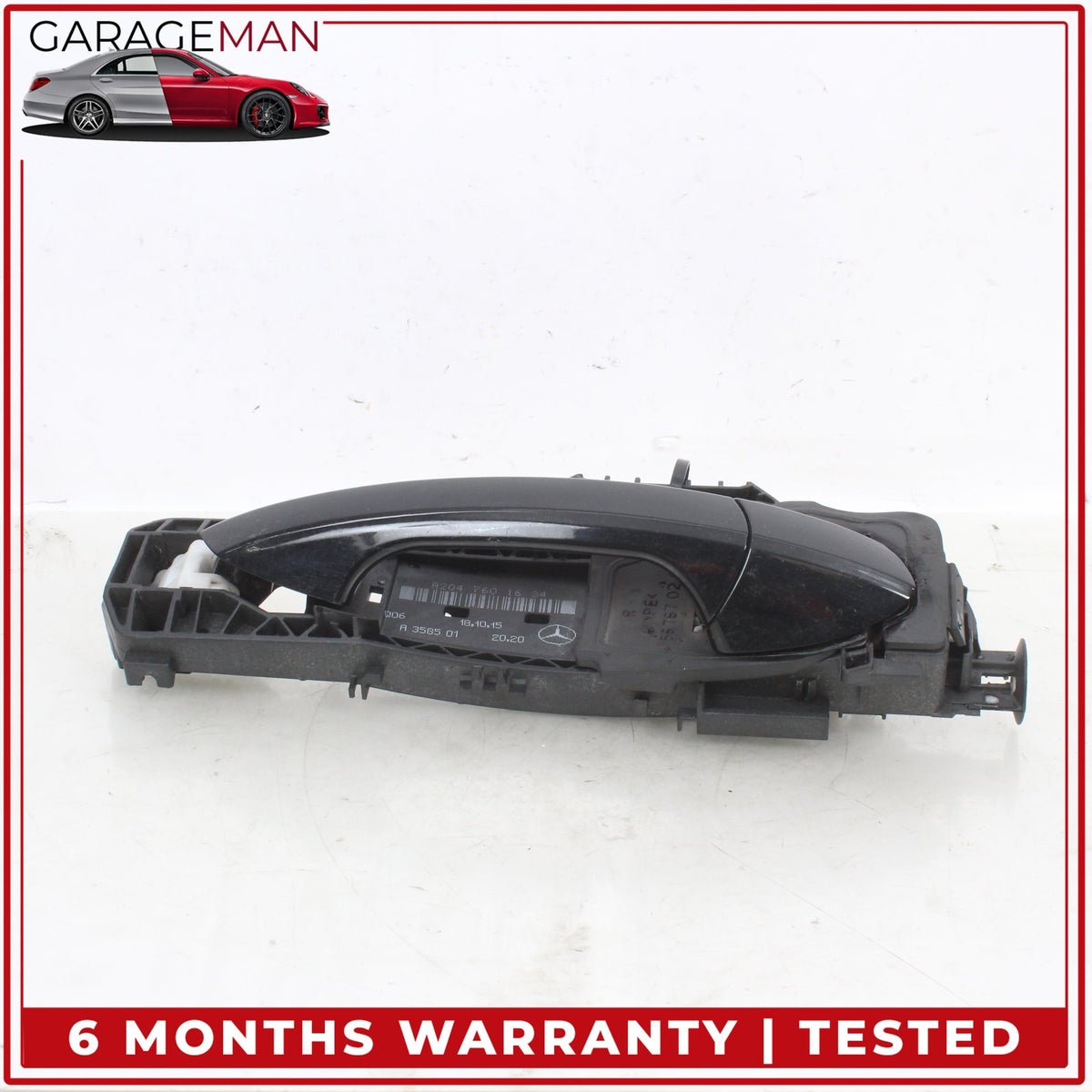 2015-2020 Mercedes X156 GLA250 Rear Right Side Exterior Door Handle Black OEM