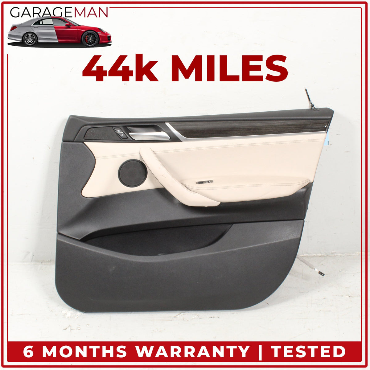2011-2018 BMW X3 X4 SUV Front Right Passenger Side Interior Door Trim Panel OEM