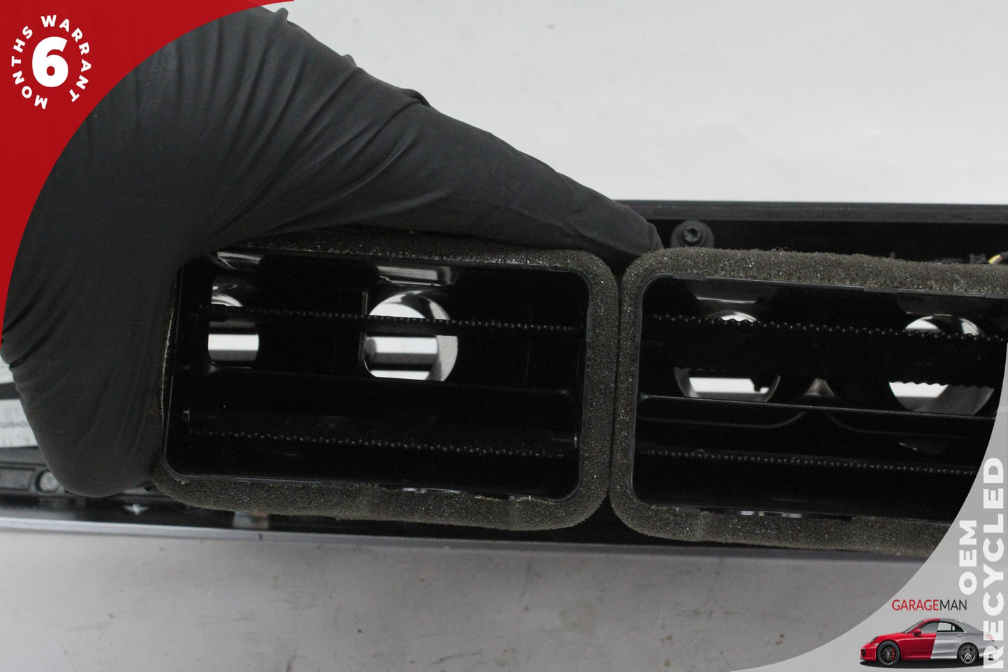 2009-2015 BMW 750i Front Dash Center Air Vent Grille w/ Engine Start Button OEM