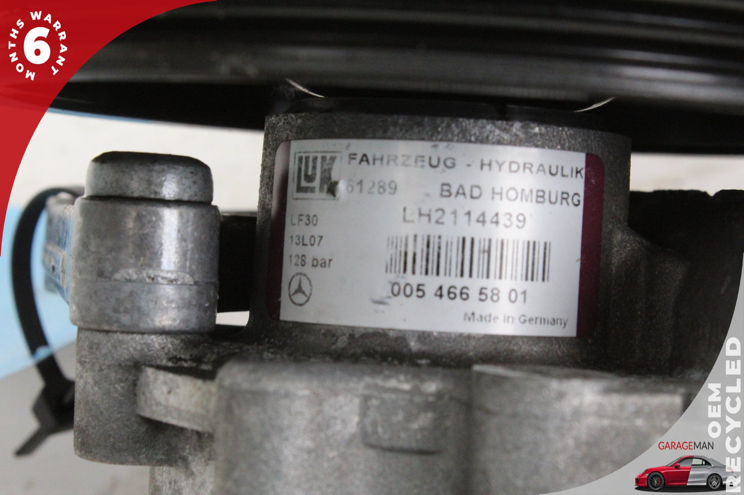 06-09 Mercedes W211 E350 E550 CLS350 Power Steering Pump Reservoir 0054665801