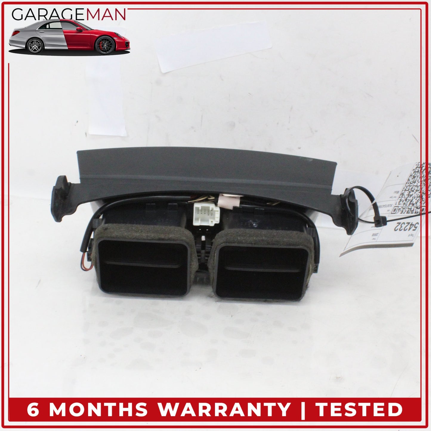 2007-2014 BMW X5 X6 Rear Center Console AC A/C Air Vent Grille 6954953 OEM