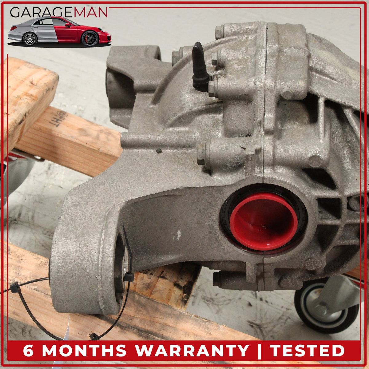 2010-2018 Audi Q7 Porsche Cayenne VW Touareg Rear Differential Axle Carrier OEM