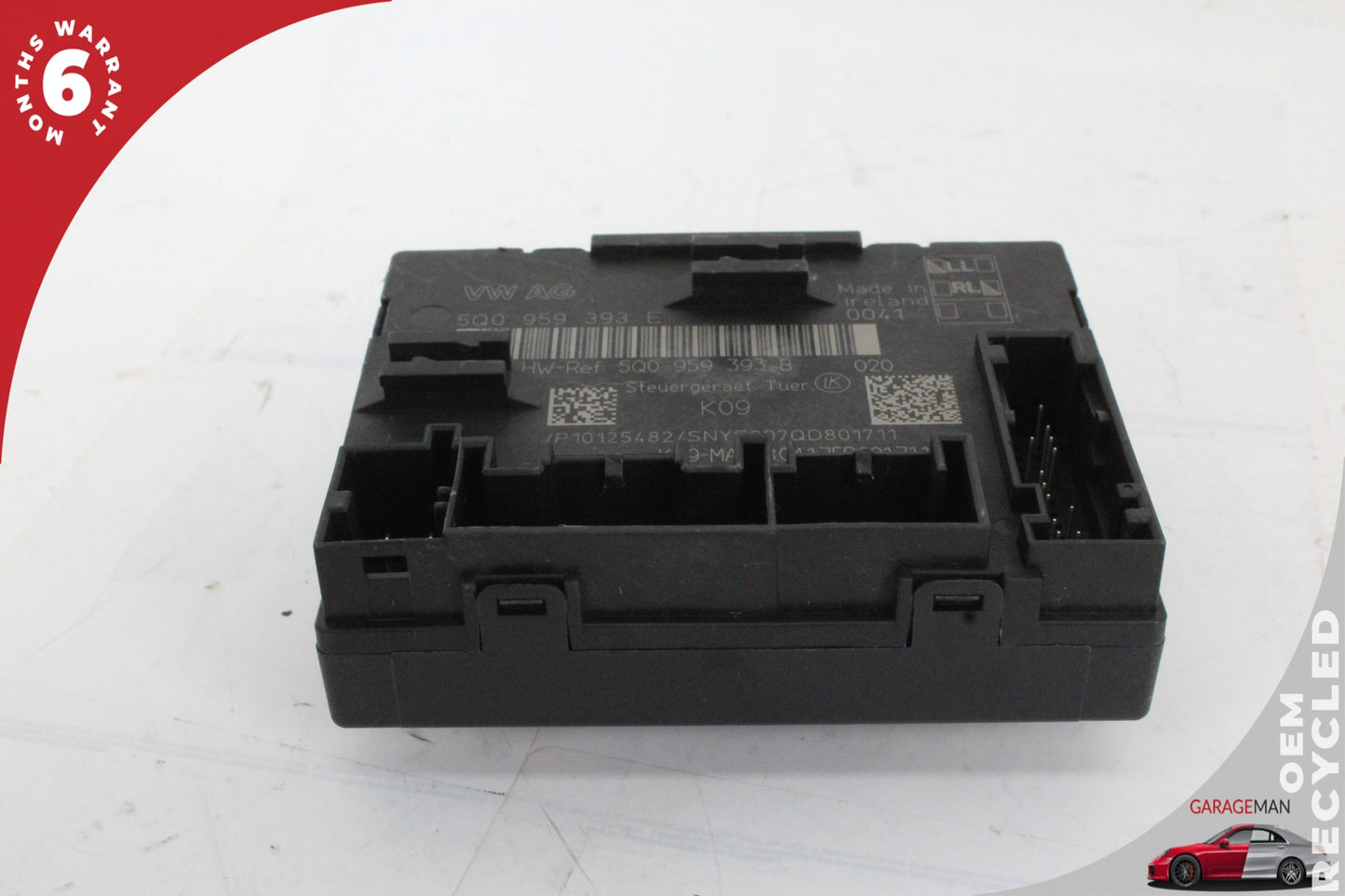 15-20 Audi A3 8V Sedan Driver Side Window Control Module 5Q0959395E Genuine
